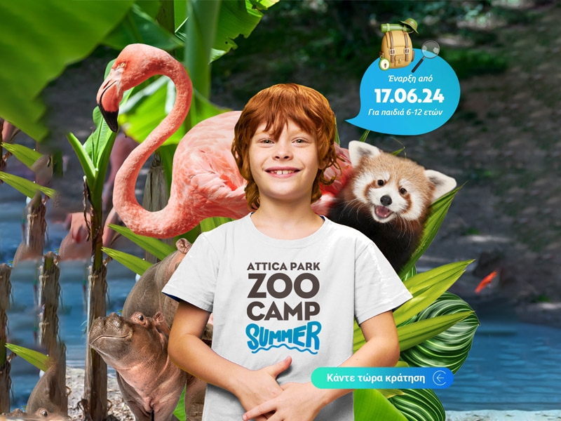 Zoo Summer Camp για παιδιά στο Αττικό Πάρκο